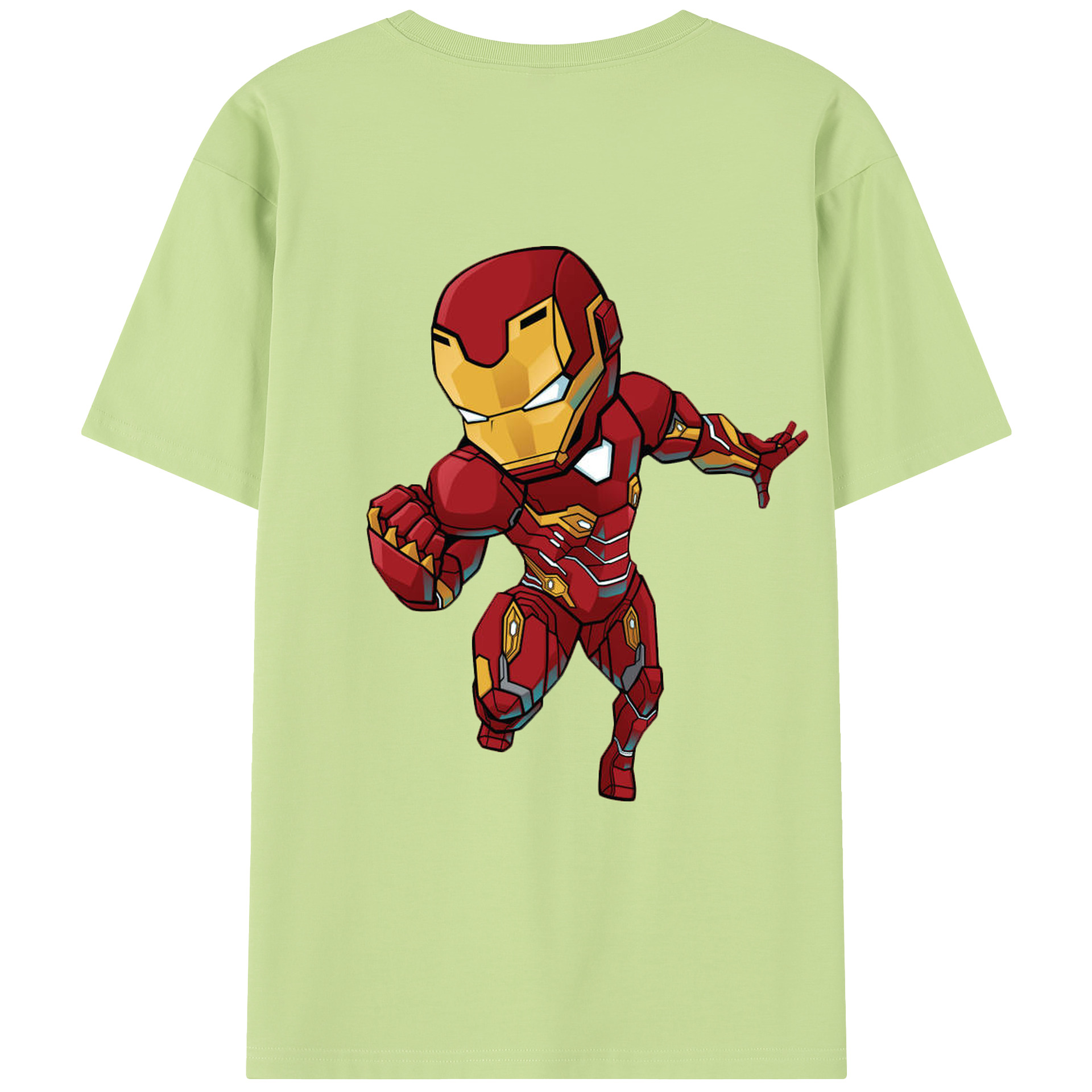 （画像用） アベンジャーズ The Avengers 綿100％半袖Tシャツ（背面プリント）